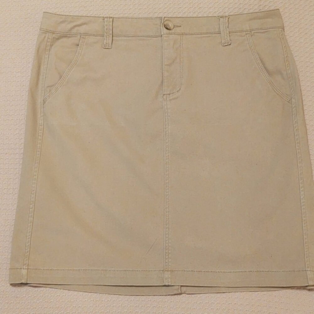 Aeropostale Designed in NYC Women's Khaki Skirt